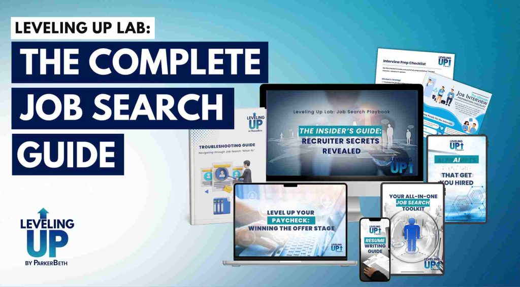 The Job Search Playbook - Parkerbeth