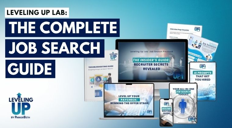 The Job Search Playbook nwe - ParkerBeth Recruiting Agency