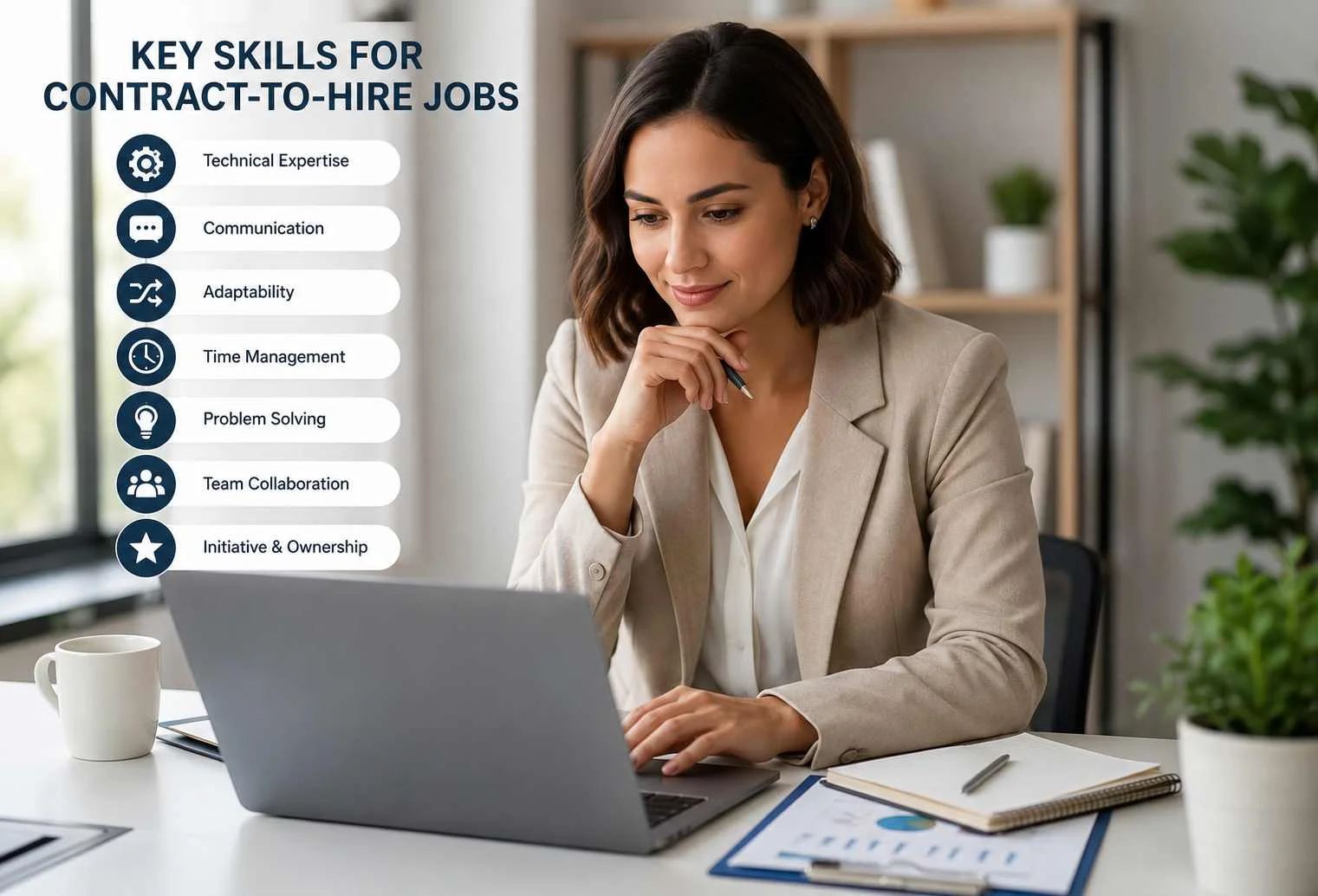 What Skills are Needed for Contract-to-Hire Jobs - Parkerbeth